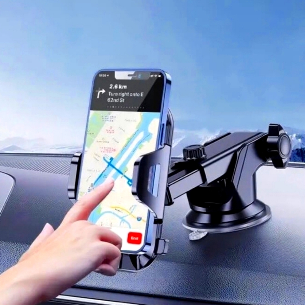 Cellphone Holder 360° Mount Holder Car Windshield Stand #New